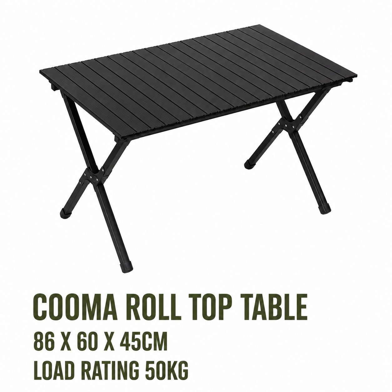Cooma Roll Top Camping Table – Medium / Large