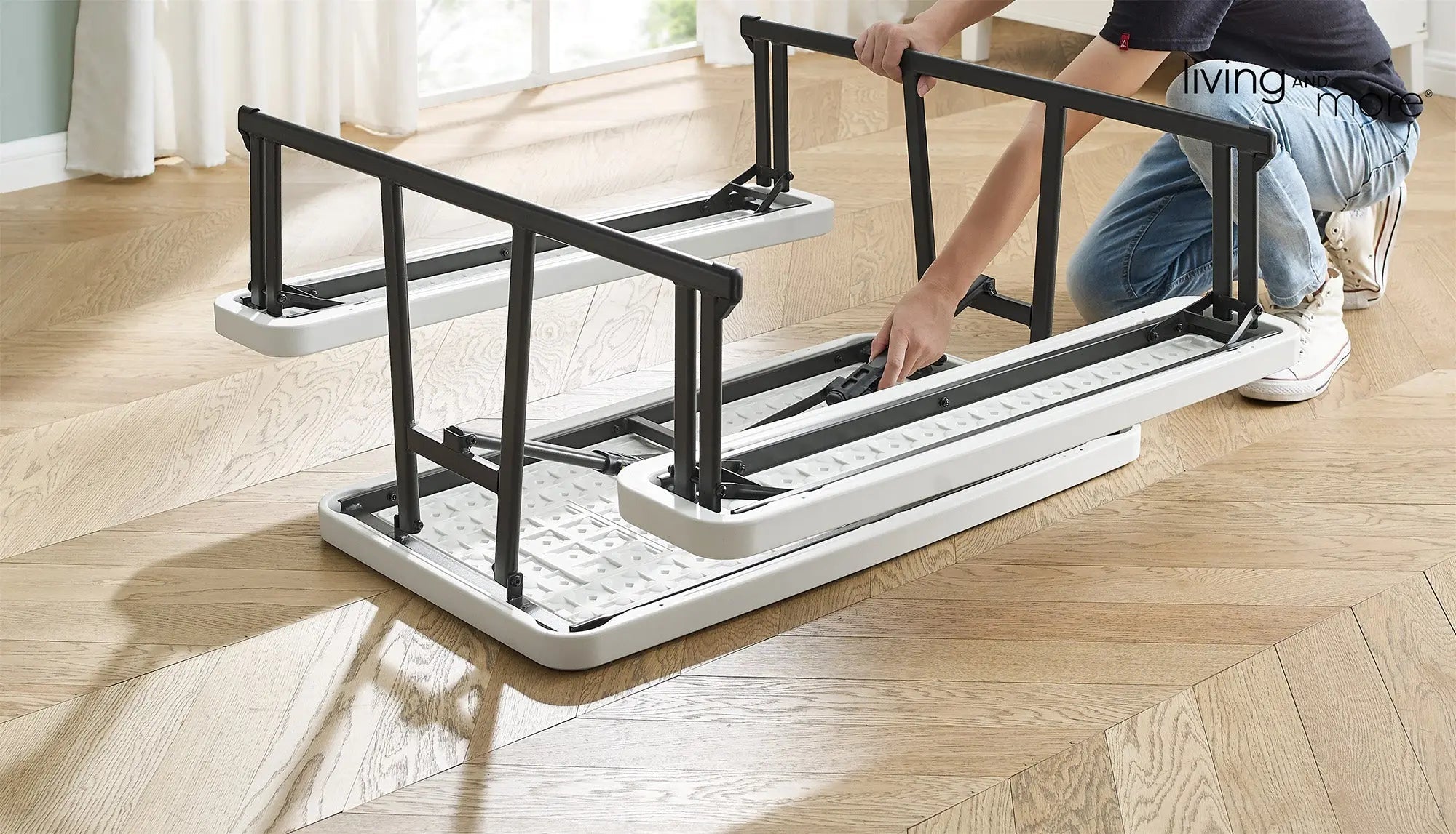 Kids Folding Picnic Table & Bench Set