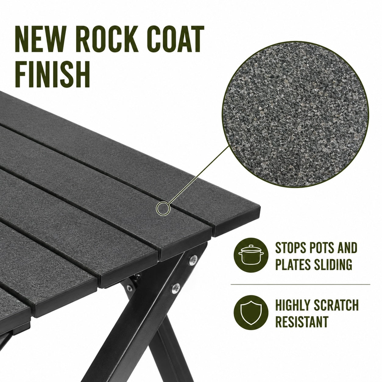 Cooma Roll Top Camping Table – Medium / Large
