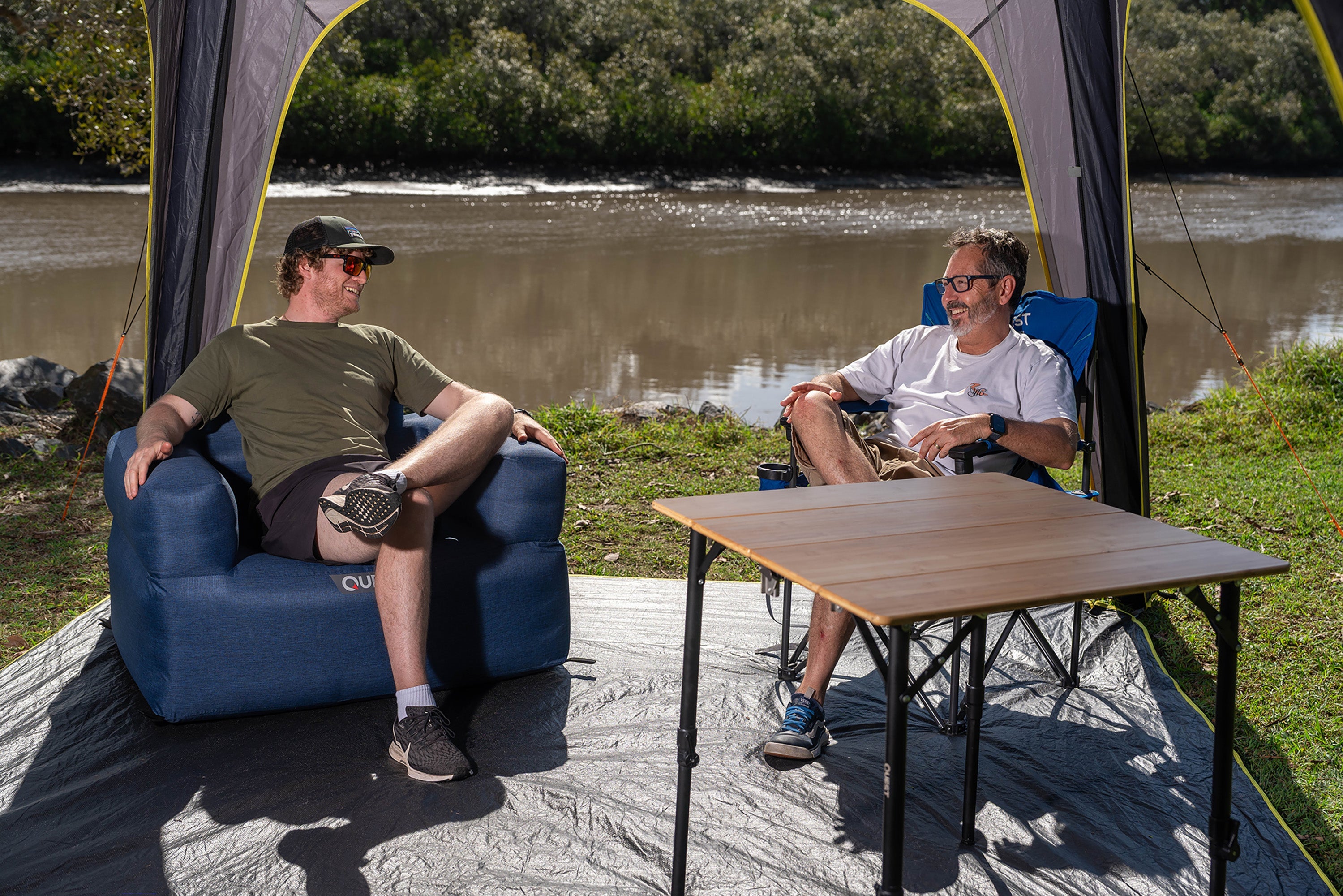 Bamboo Camp Table 70