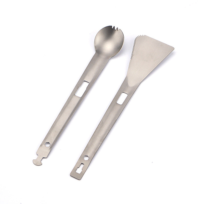 Cooma Titanium 3-IN-1 Spoon Tongs & Spatula Set