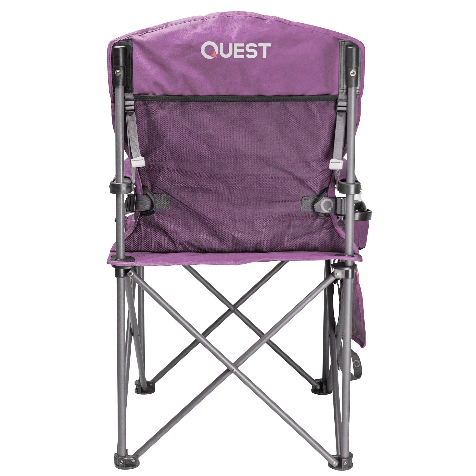 Castaway Hard Arm Camp Chair - Purple