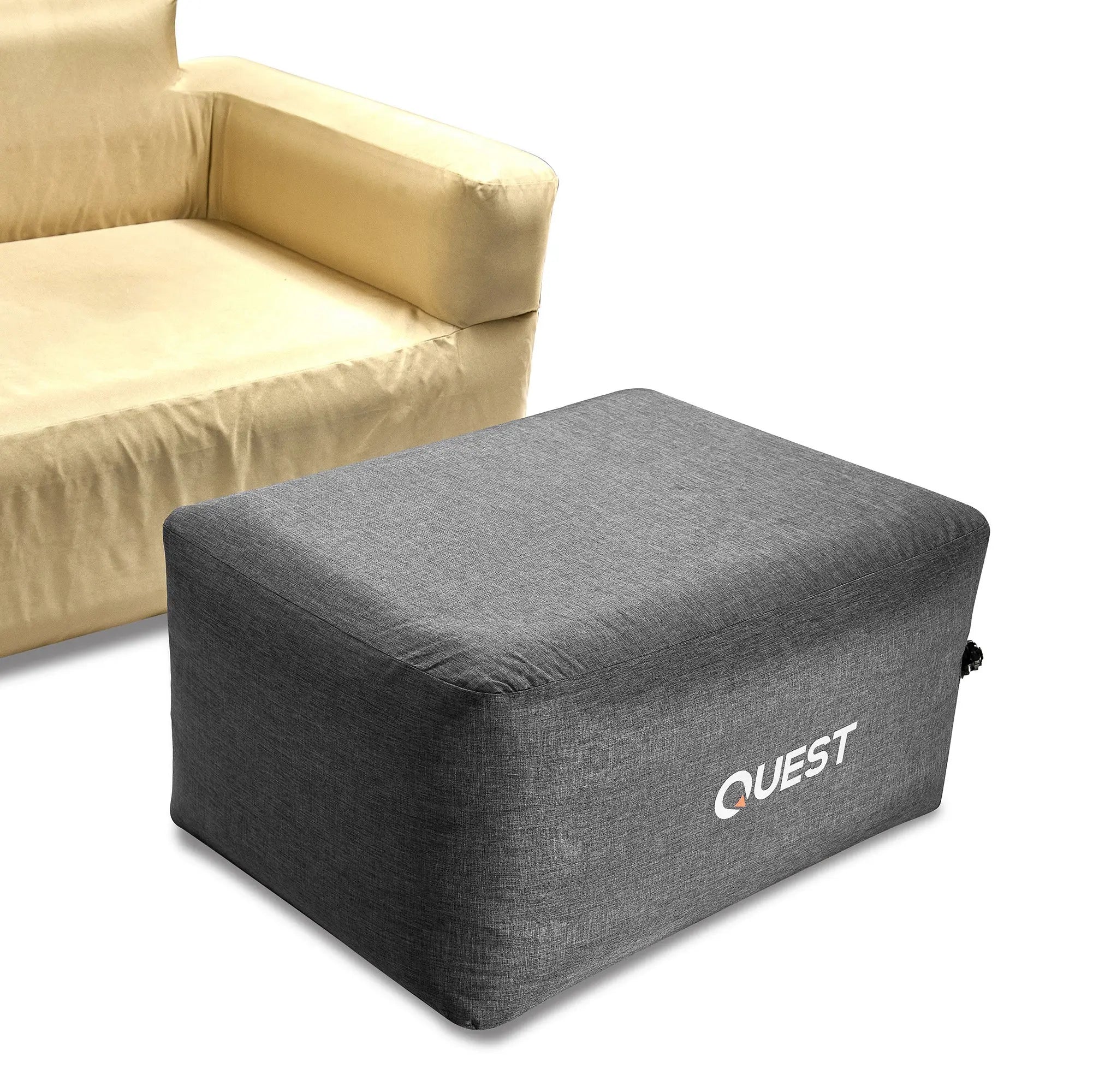 Air Sofa Foot Stool - Charcoal