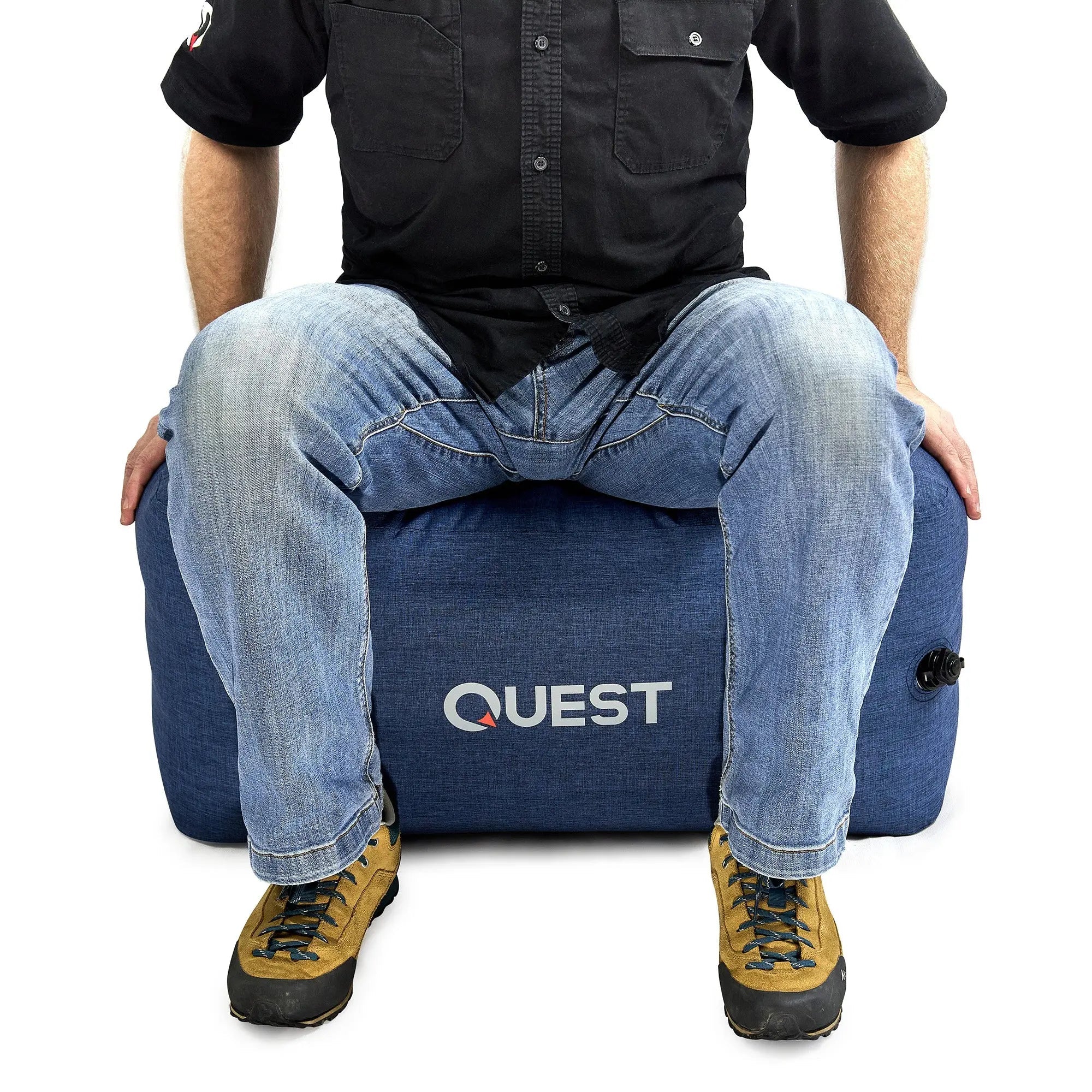 Air Sofa Foot Stool - Navy