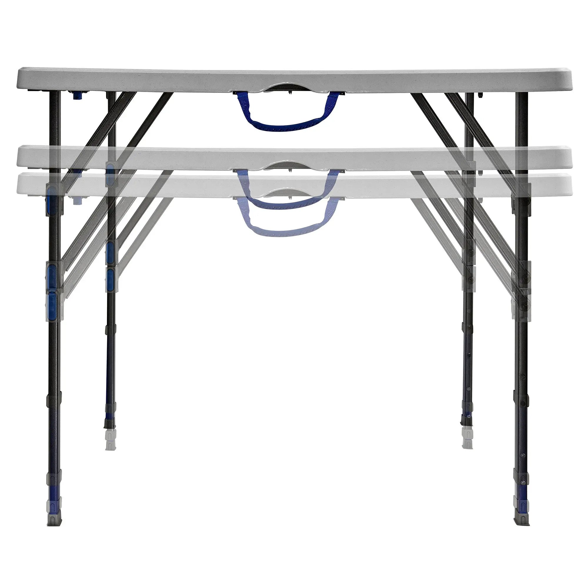 Handy 86 Square Multi Height Card Table