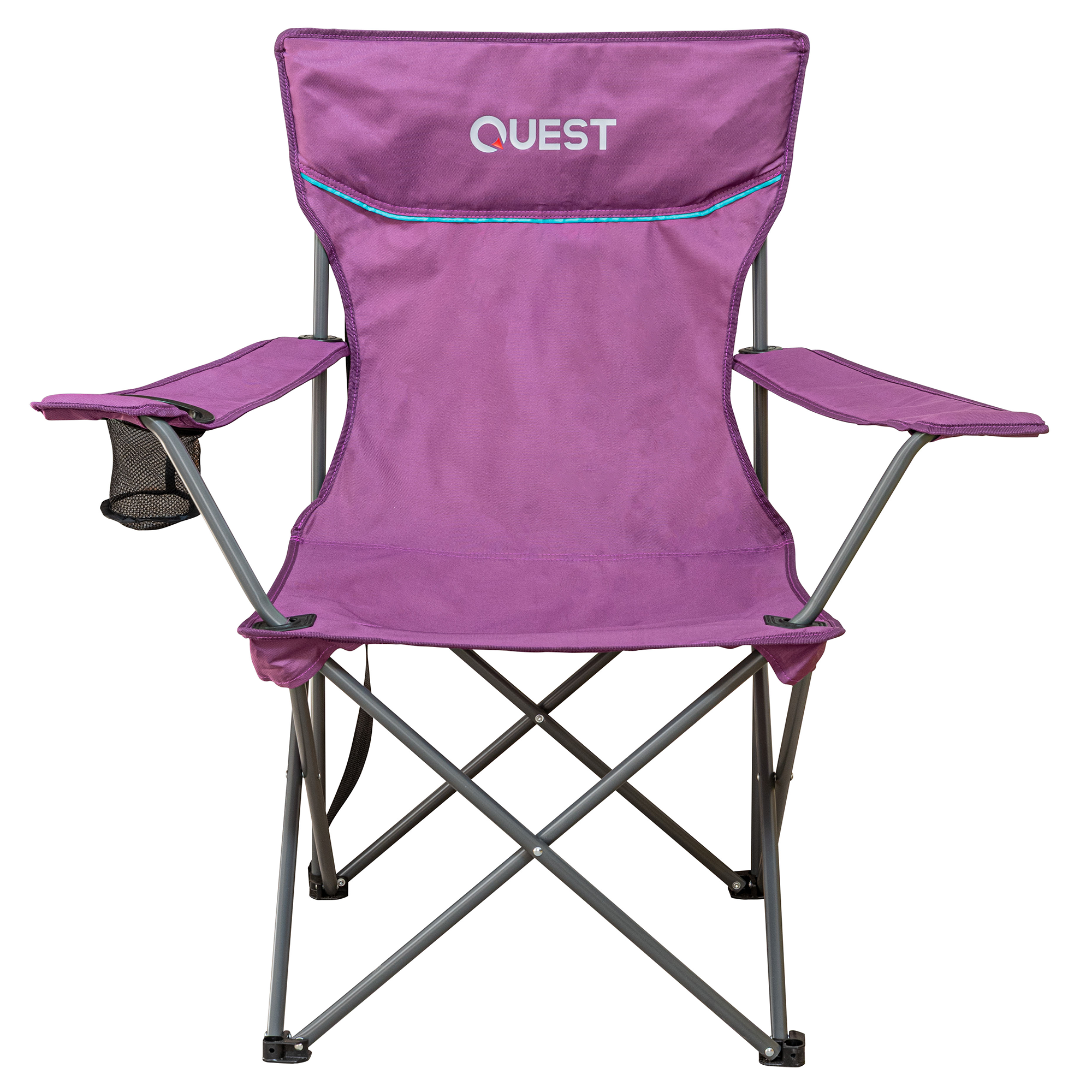 Wide Back Quad Chair - Twin Pack - Purple