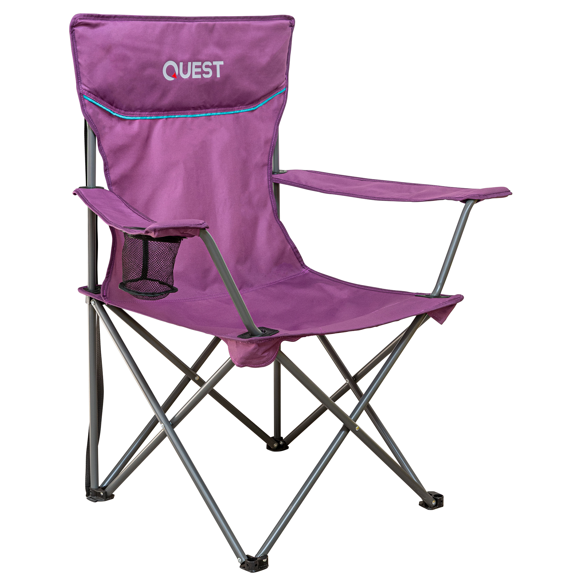 Wide Back Quad Chair - Twin Pack - Purple