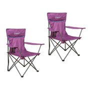 Wide Back Quad Chair - Twin Pack - Purple