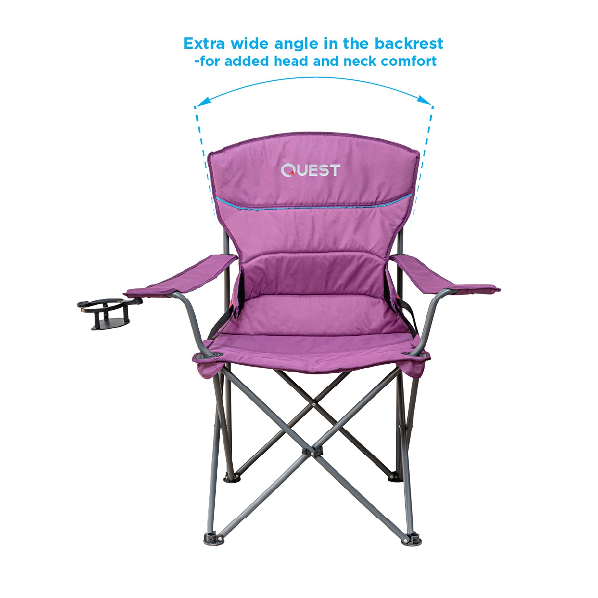 Wide Back XL Chair - Twin Pack - Purple