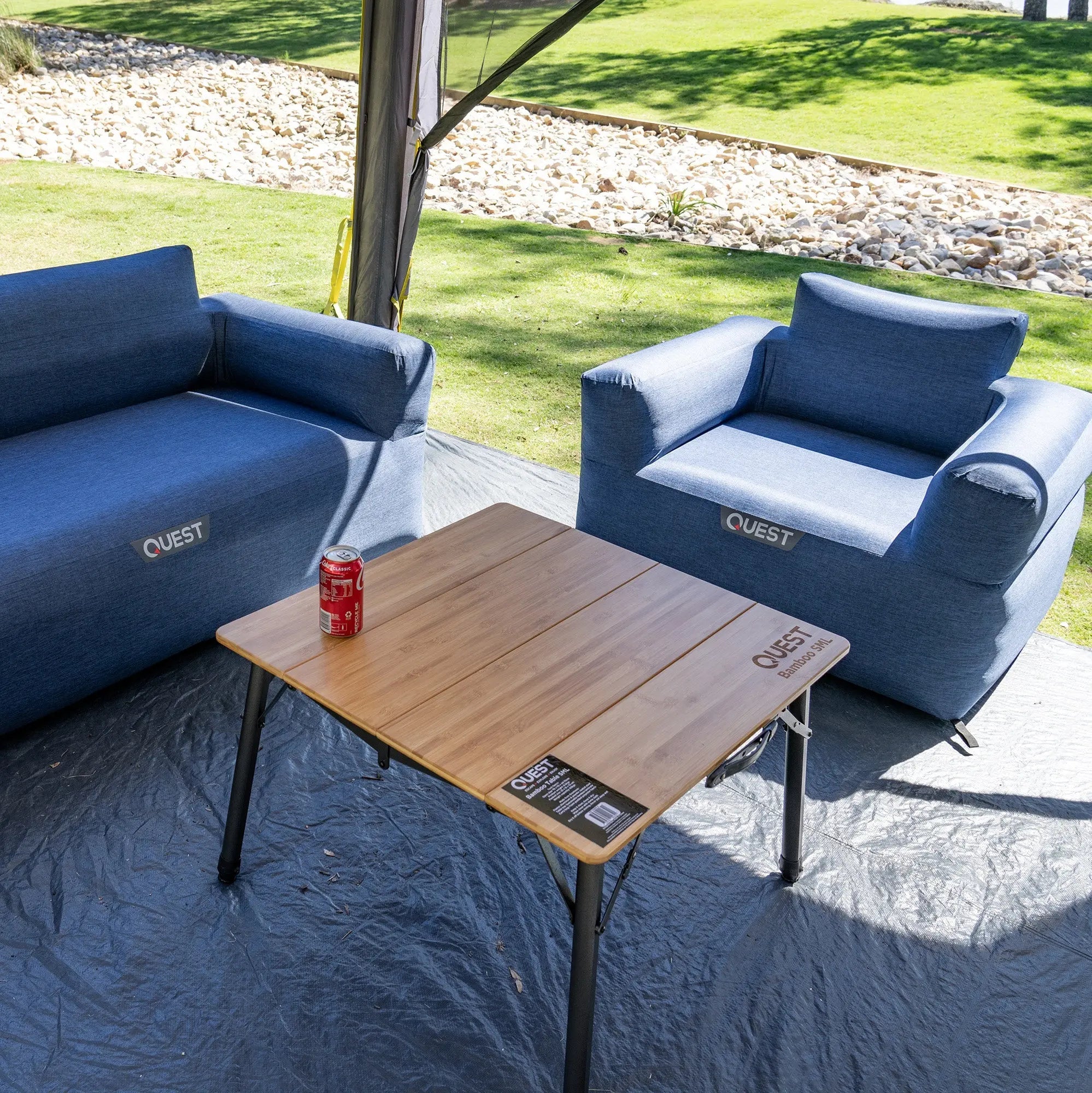 Bamboo Camp Table 70