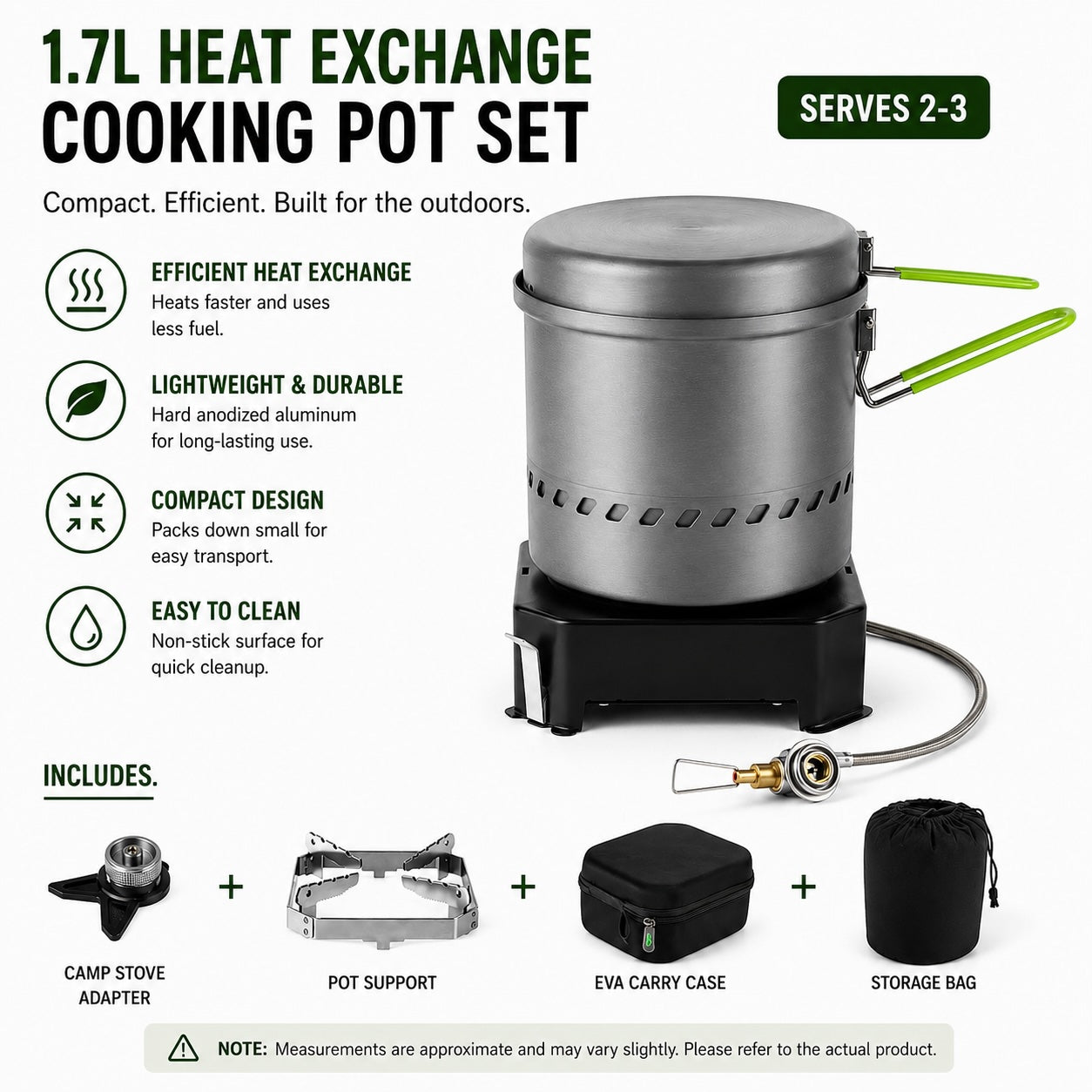 Cooma Blaze Infrared Radiant Cook Set