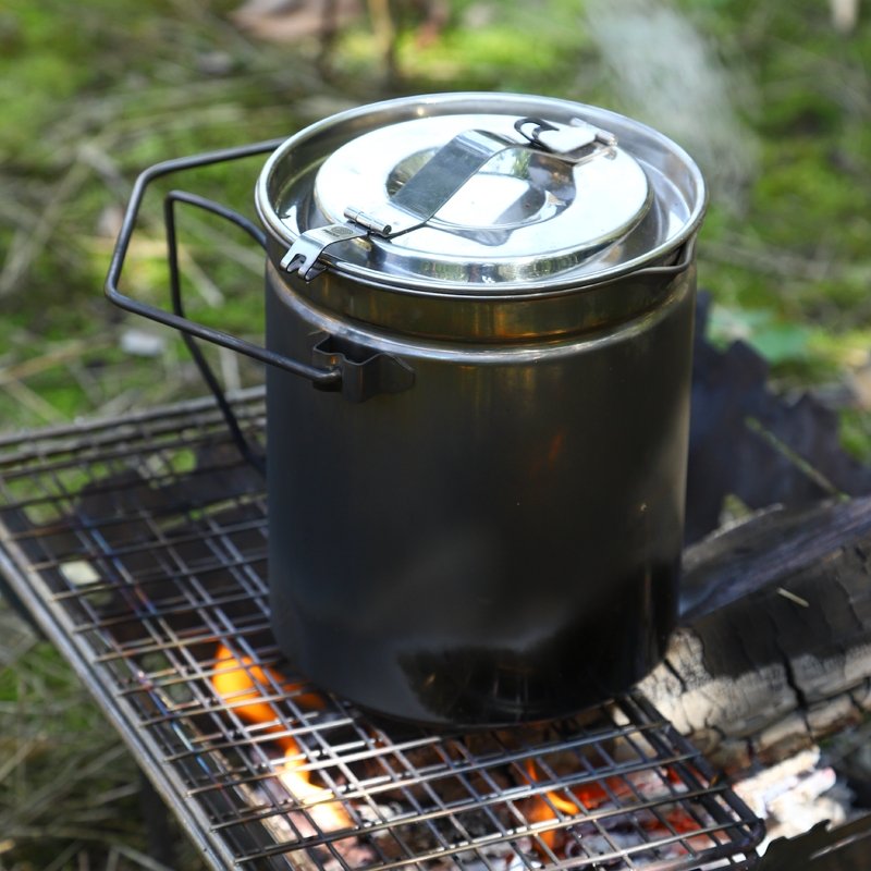 Antarcti Stainless Steel Billy Pot | 1.2L
