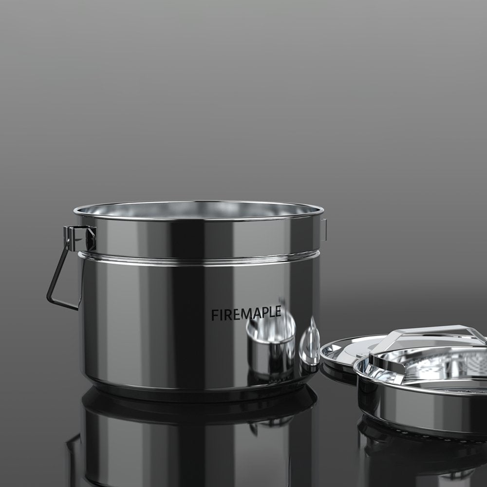 Antarcti Stainless Steel Billy Pot | 1.8L