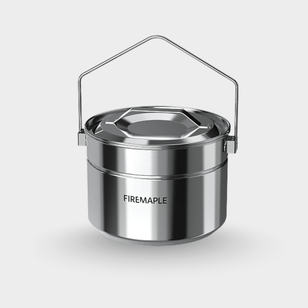 Antarcti Stainless Steel Billy Pot | 1.8L