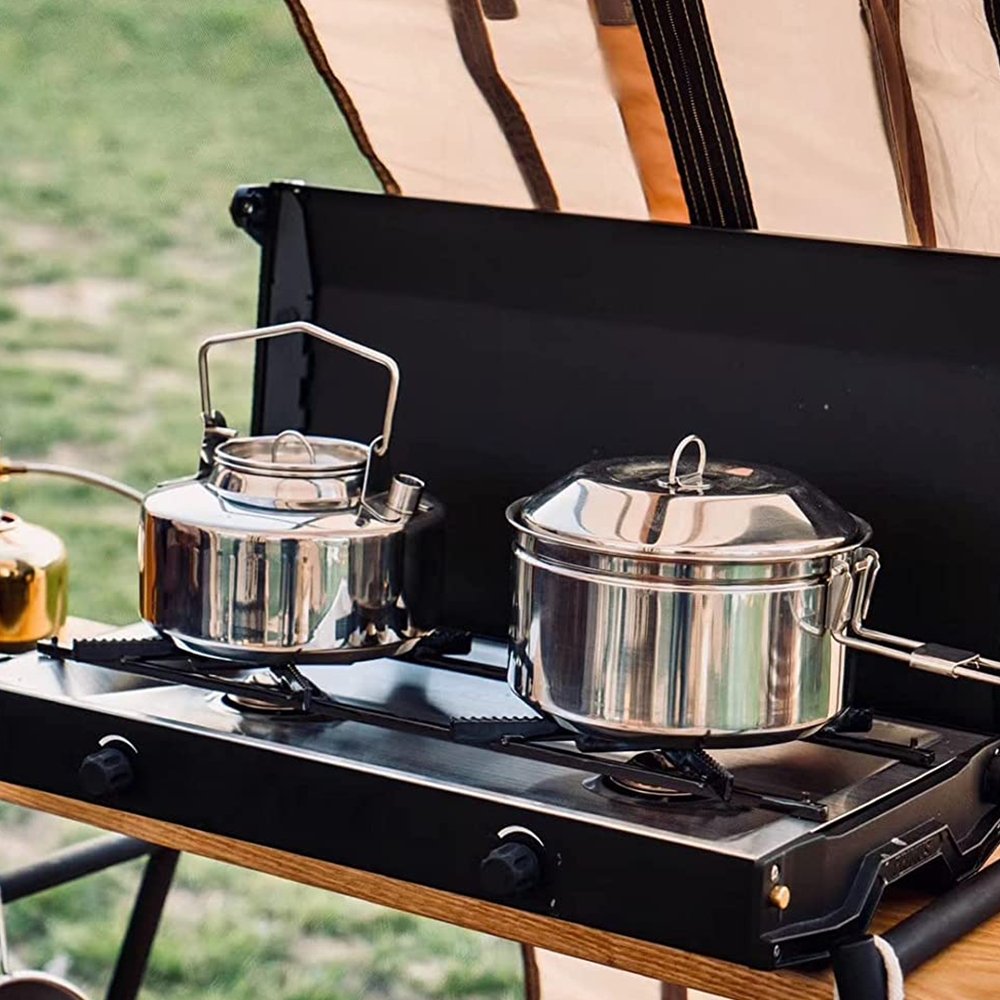 Antarcti Stainless Steel Pot & Kettle Set