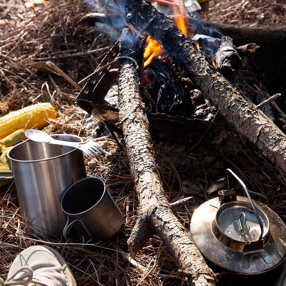 Antarcti Stainless Steel Pot & Kettle Set