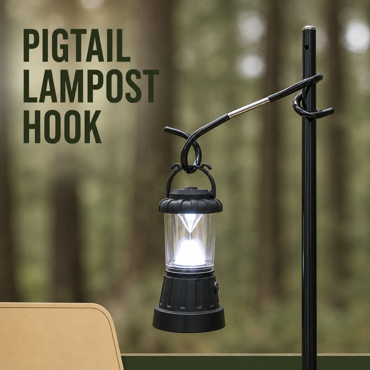 Pigtail Carry-All Lamp Post
