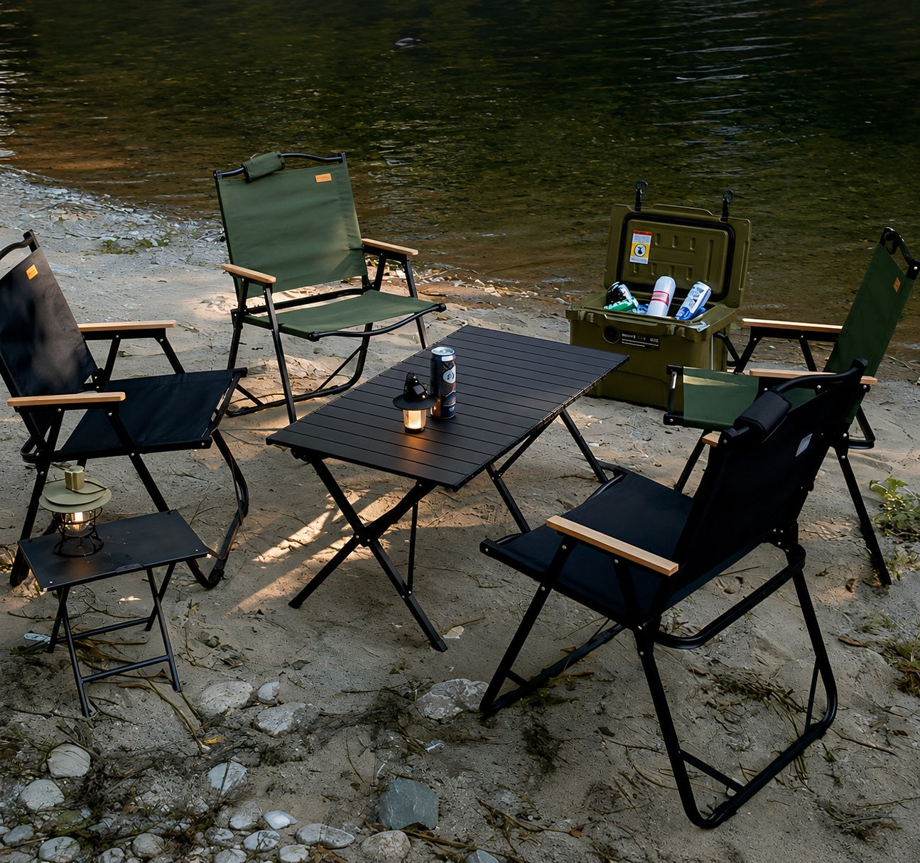 Cooma Roll Top Camping Table – Medium / Large