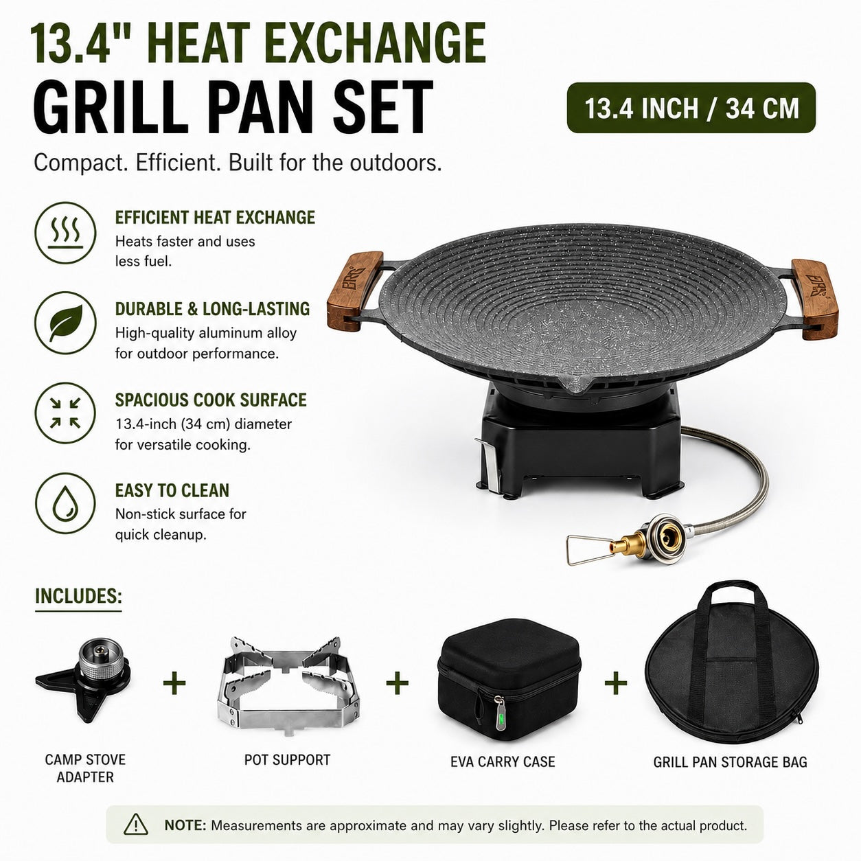 Cooma Blaze Infrared Radiant Cook Set