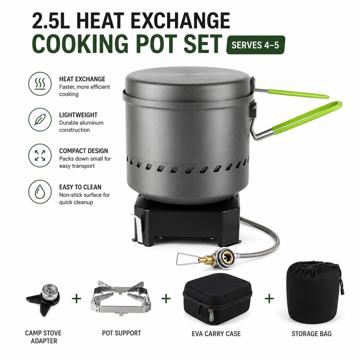 Cooma Blaze Infrared Radiant Cook Set