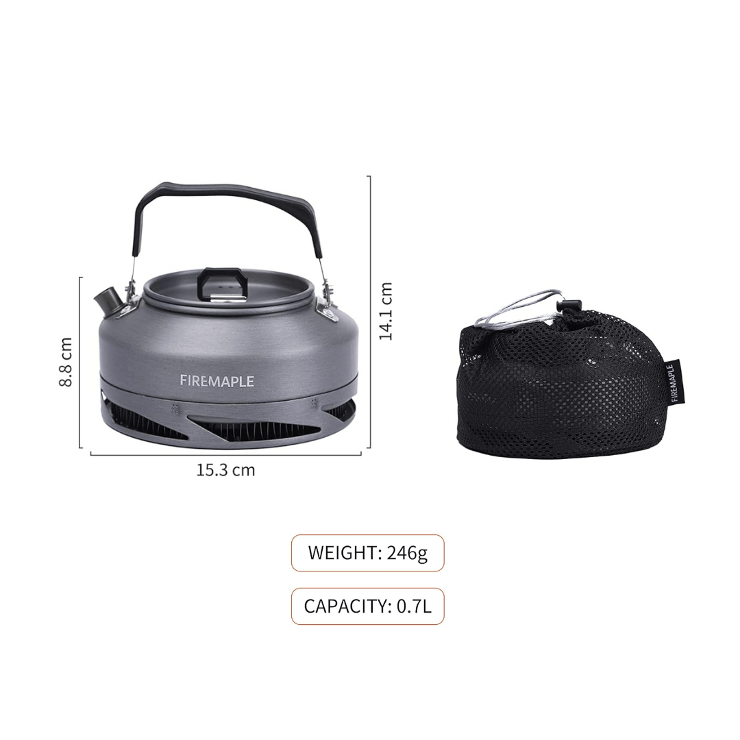 Feast XT1 Aluminum Kettle | 0.8L
