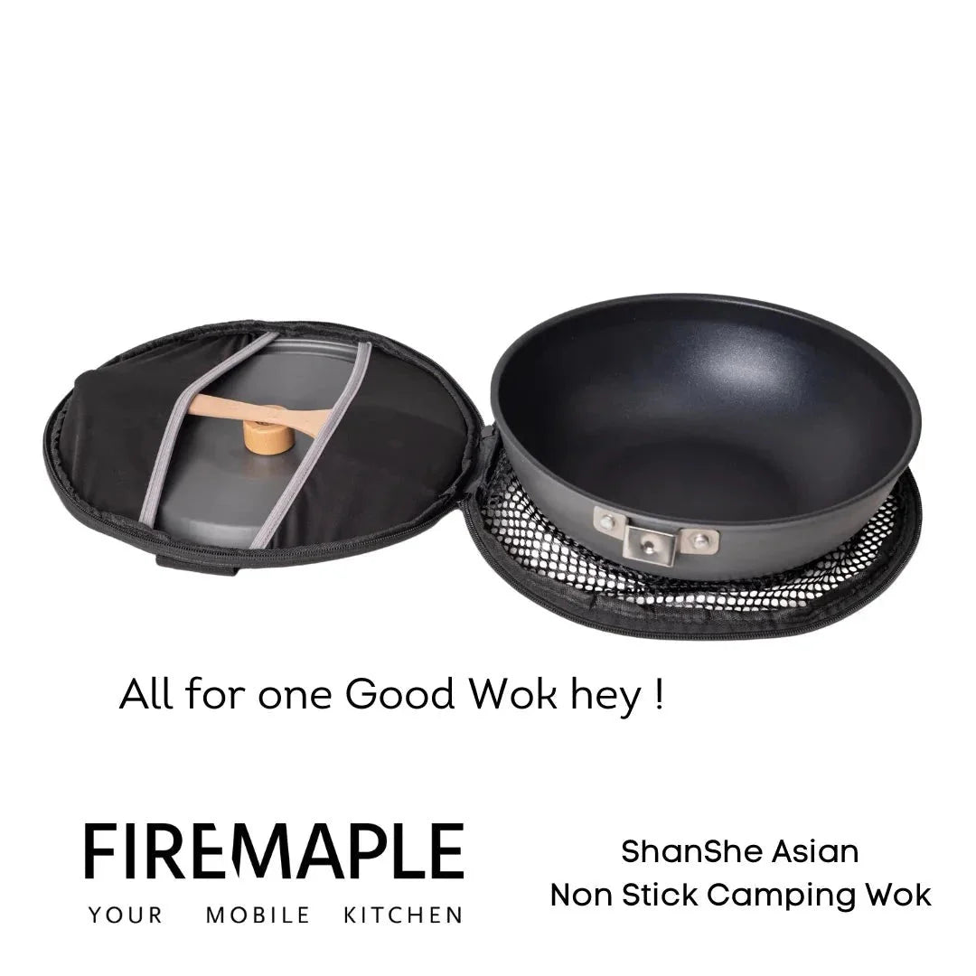 Cooma Outdoor Aluminum Wok