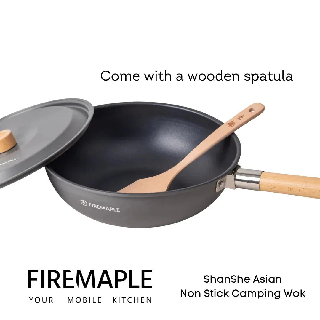 Cooma Outdoor Aluminum Wok