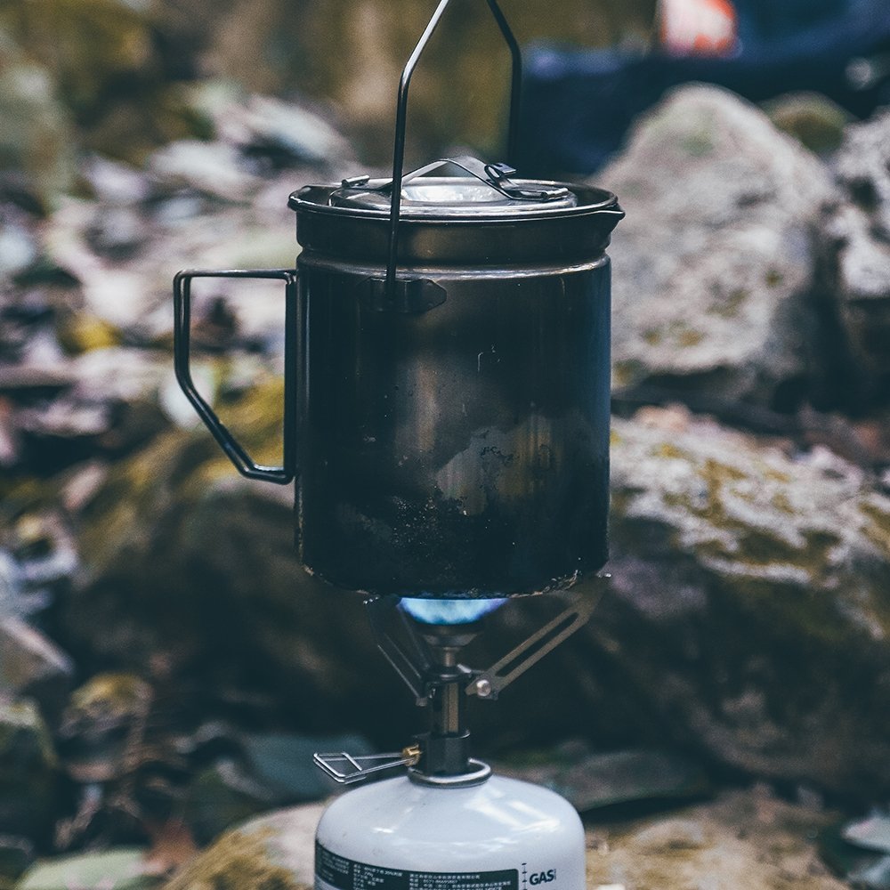 Hornet II Titanium Gas Stove | 1.7oz | 2500W