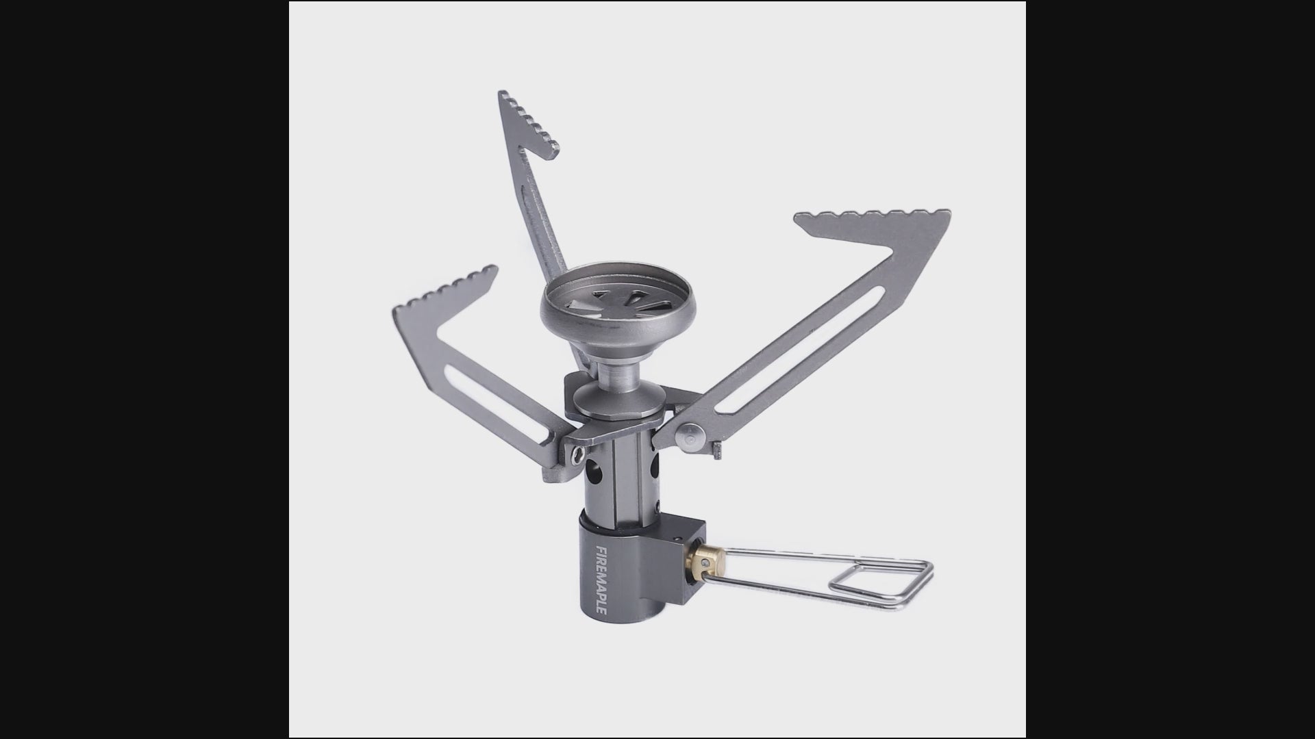 Load video: Hornet II Titanium Gas Stove | 1.7oz | 2500W