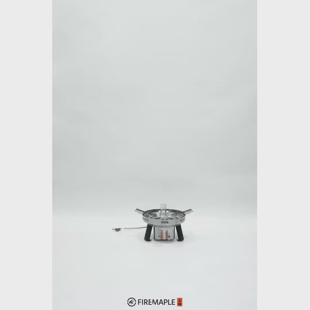 Load video: Vulcan Dualblaze Pro-stove