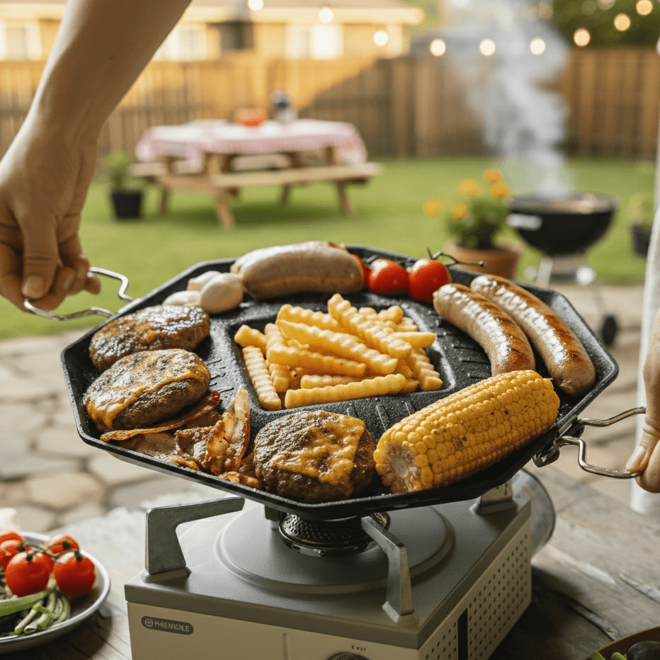 SizzlePro Multi-function Frying Pan
