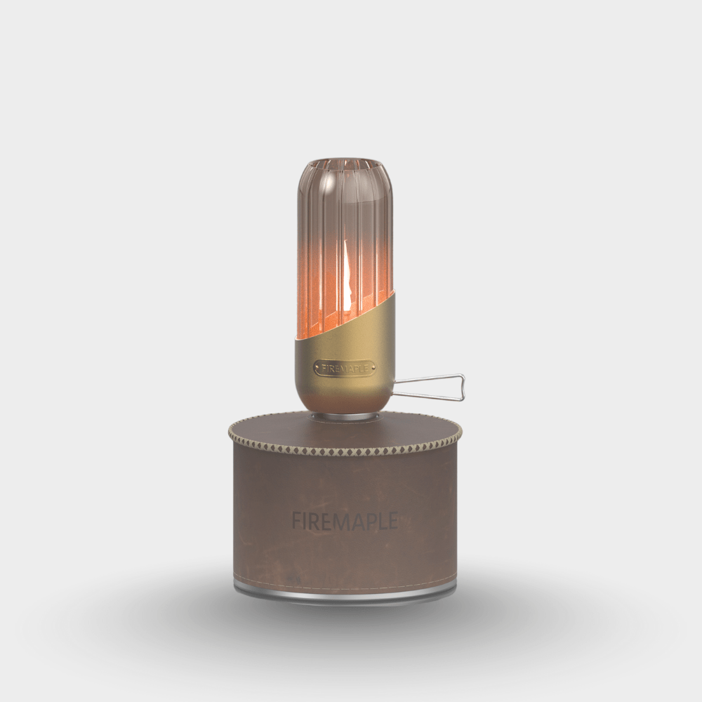 Orange Gas Lantern - Cooma Outdoor Co#color_stripe